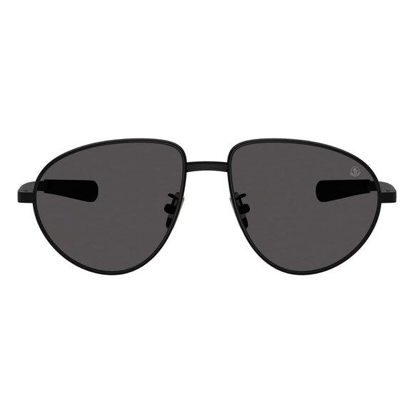 New MONCLER Vizla Black Aviator ME4009 1001/87 Sunglasses Women - Picture 2 of 6